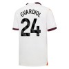 Camiseta de fútbol Manchester City Gvardiol 24 Niño 2ª equipación 2023-24